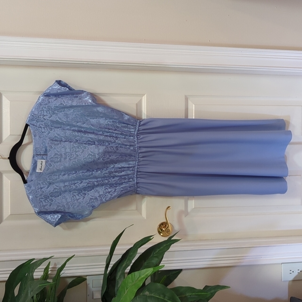 Boston Maid Women's VTG Floral Mother of the Bride Dress Size 14